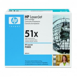 HP oryginalny toner Q7551X, black, 13000s, 51X, HP LaserJet P3005, M3035mfp, M3027mfp