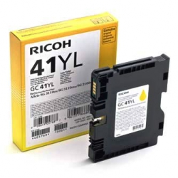 Ricoh oryginalny wkład żelowy 405768, yellow, 600s, GC41Y, Ricoh AFICIO SG 3100, SG 3110