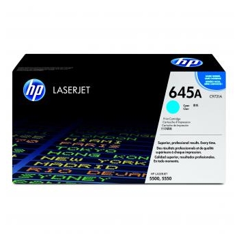 HP oryginalny toner C9731A, HP 645A, cyan, 12000s