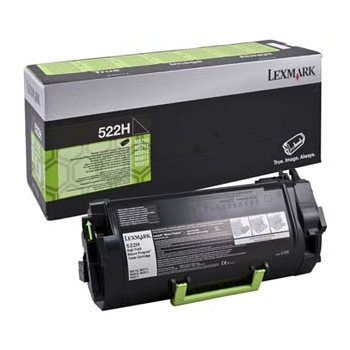 Lexmark oryginalny toner 52D2H0E, 522HE, black, 25000s