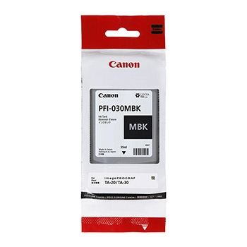 Canon oryginalny ink / tusz PFI-030 MBK, 3488C001, czarny mat, 55ml