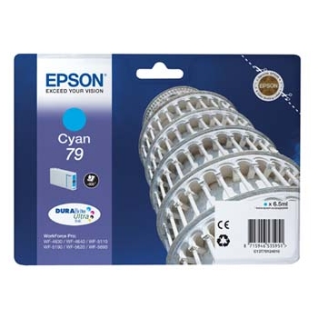 Epson oryginalny ink / tusz C13T79124010, 79, L, cyan, 800s, 7ml, 1szt