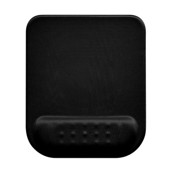 Podkładka pod mysz i nadgarstek, Powerton Ergoline Dark Edition, ergonomiczna, czarna, piana, Powerton