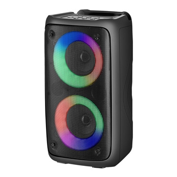 Defender głośnik BOOMER 20, Li-Ion, 2.0, 20W, czarny, regulacja głośności, podświetlenie LED, BT 5.0, TWS, 150Hz~18kHz